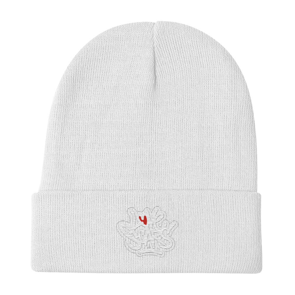 Embroidered Beanie