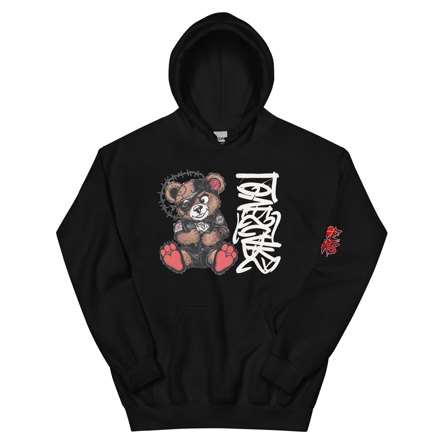 Love Scars Bear Unisex Hoodie