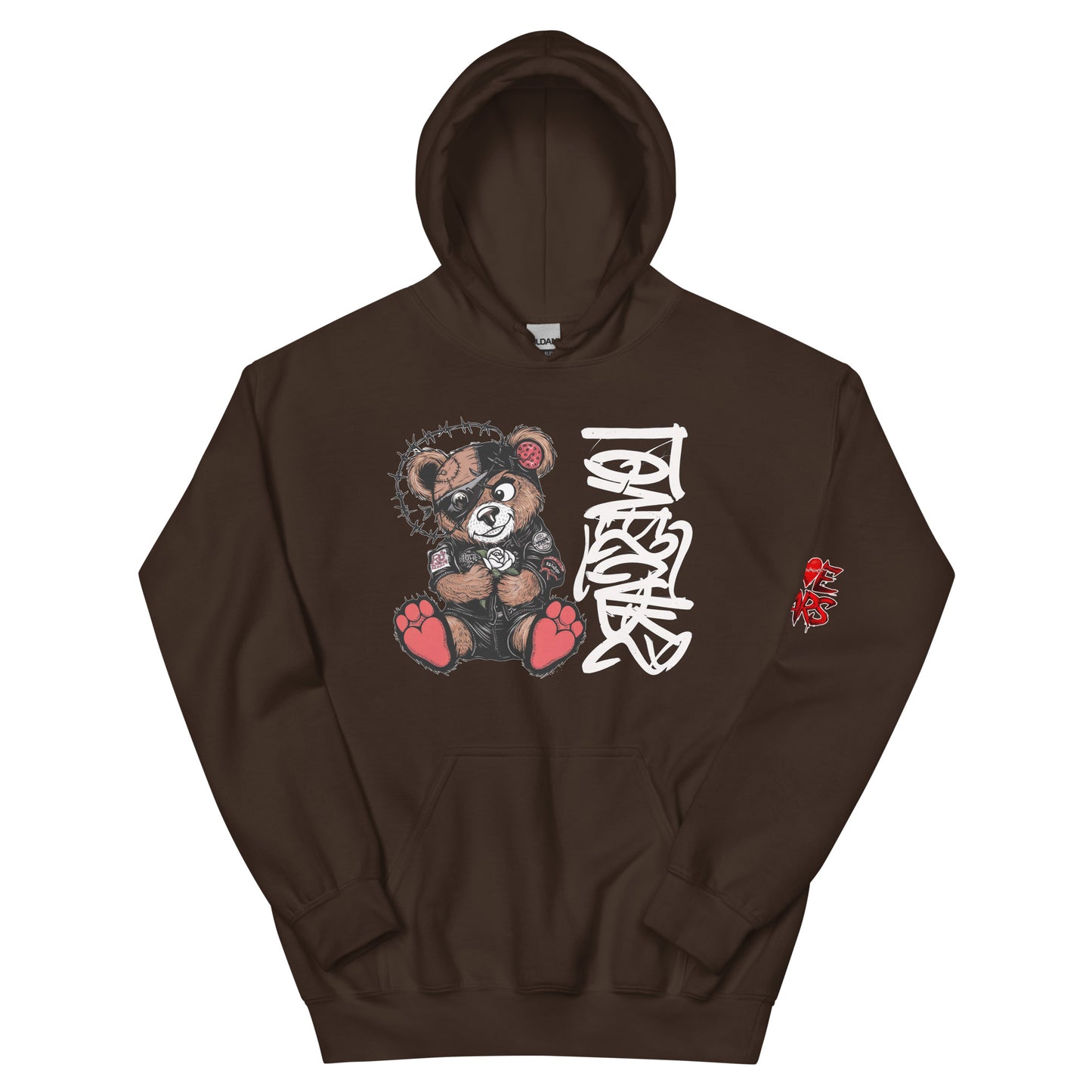 Love Scars Bear Unisex Hoodie