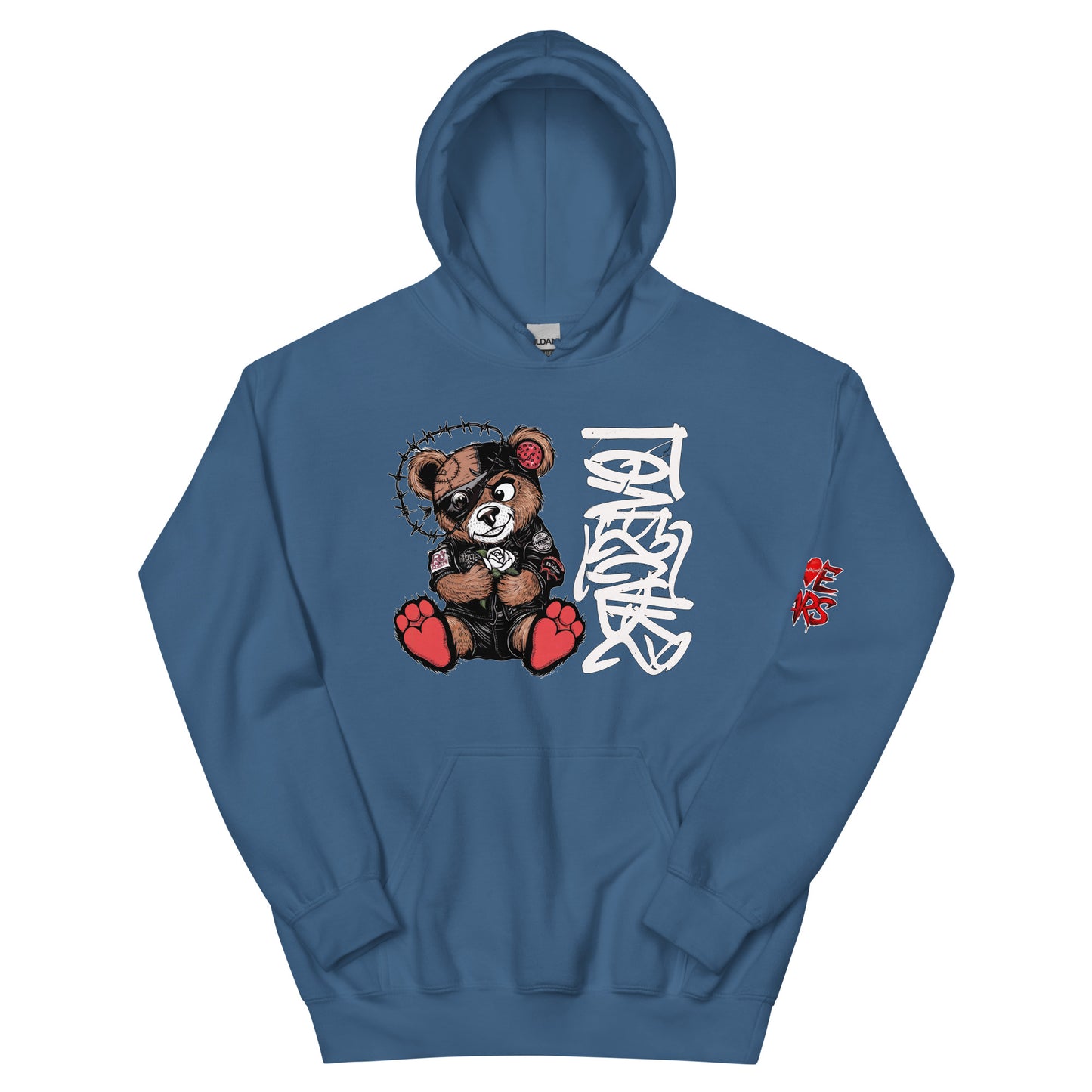 Love Scars Bear Unisex Hoodie