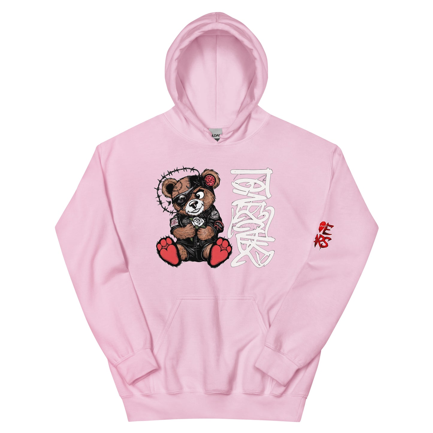 Love Scars Bear Unisex Hoodie