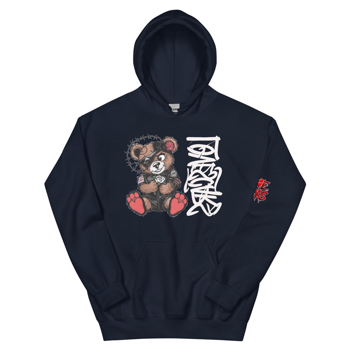 Love Scars Bear Unisex Hoodie