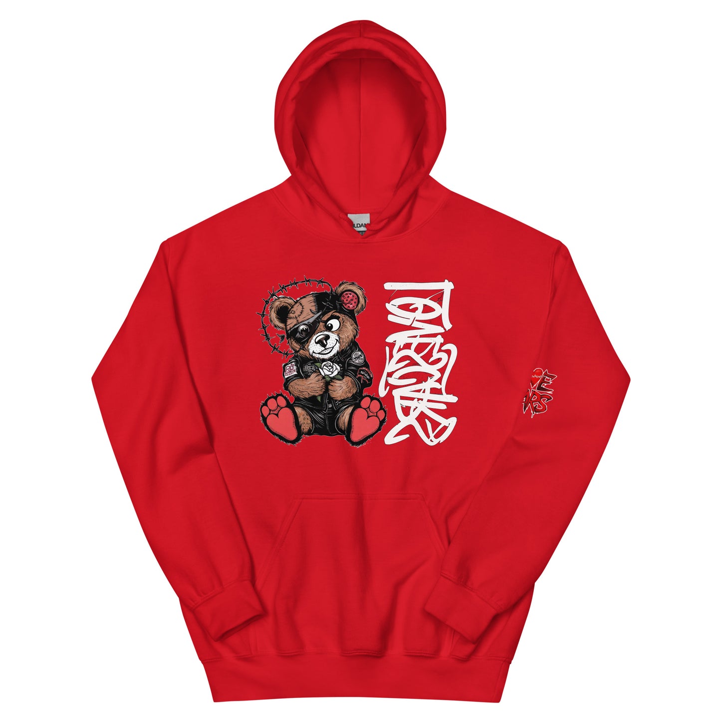 Love Scars Bear Unisex Hoodie