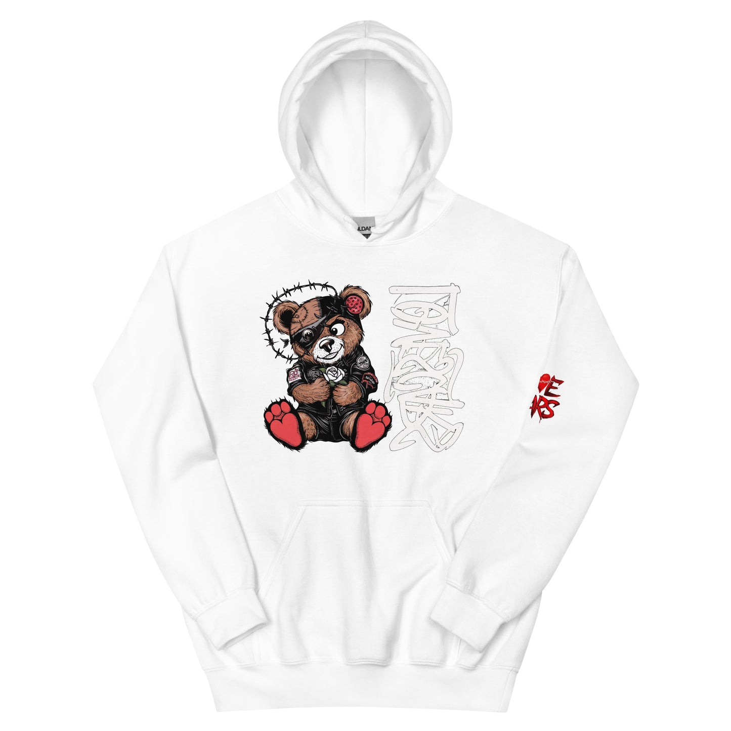 Love Scars Bear Unisex Hoodie